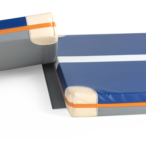 Тренировочный мат 200 см, соединяемый, с многослойным наполнением